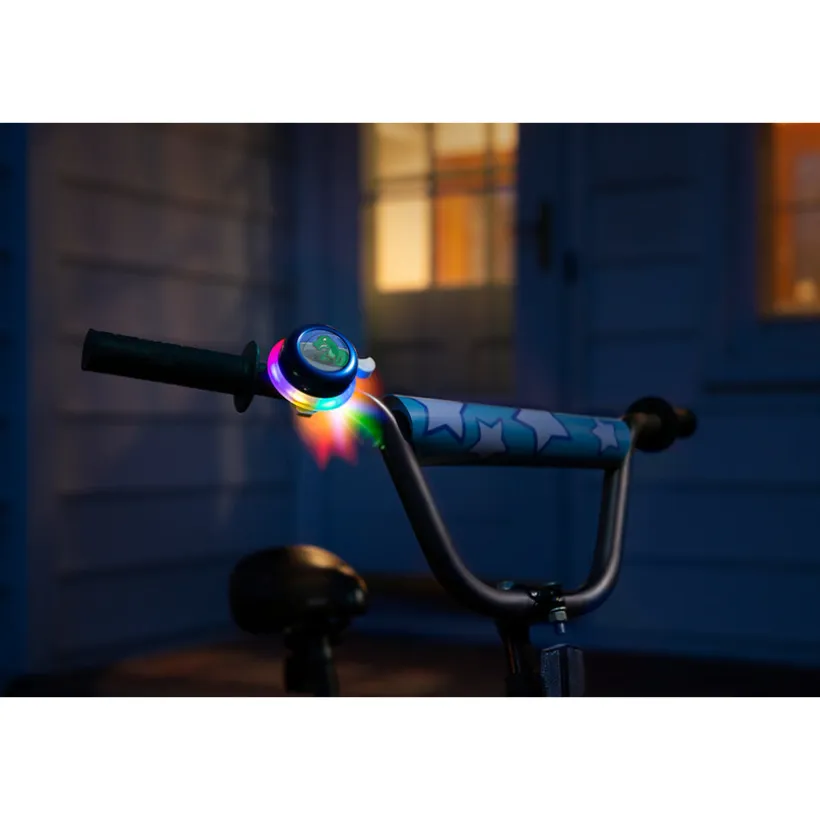 Fietsbel met verlichting SpaceBrightz Blauw