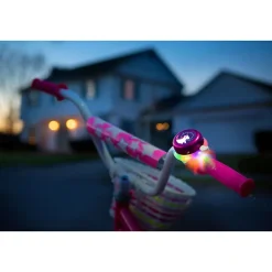 Fietsbel met verlichting SpaceBrightz Roze