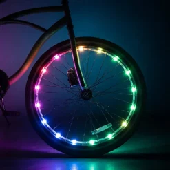 Fietswielverlichting Led WheelBrightz Multicolore