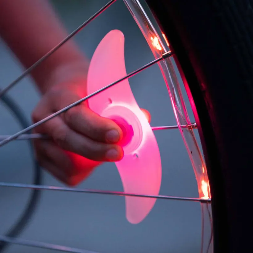 Fietswielverlichting SpokeBrightz Multicolor