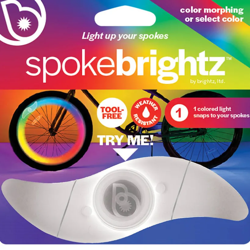 Fietswielverlichting SpokeBrightz Multicolor