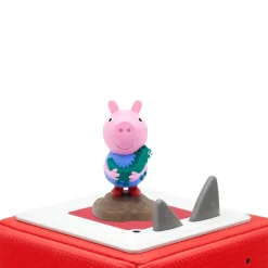 Figurine audio Tonies George Peppa Pig met 10 verhalen en magnetische basis voor Toniebox vanaf 3 jaar