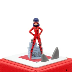 Figurine audio Tonies Miraculous Ladybug met 44 minuten originele aflevering in 2 delen voor kinderen vanaf 6 jaar