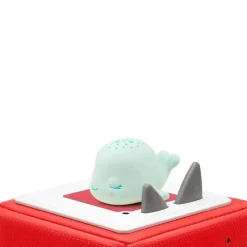 Figurine Tonies knuffeldoekje Walvis Les Copains du Dodo met maritieme slaapliedjes en geluiden