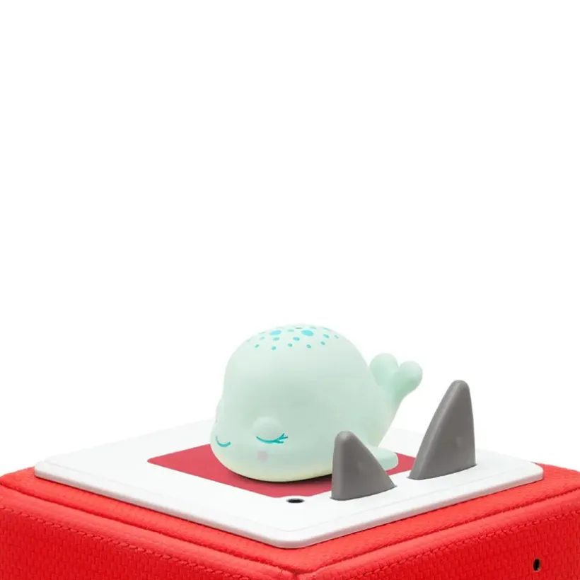 Figurine Tonies knuffeldoekje Walvis Les Copains du Dodo met maritieme slaapliedjes en geluiden