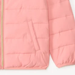 Fijn gewatteerd unidirectioneel parka met capuchon meisjes