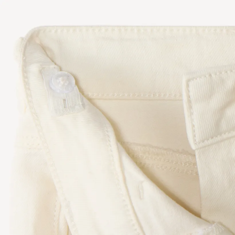 Flared jeans met opgestikte zakken meisjes