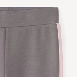 Flared scuba leggings met strepen meisjes