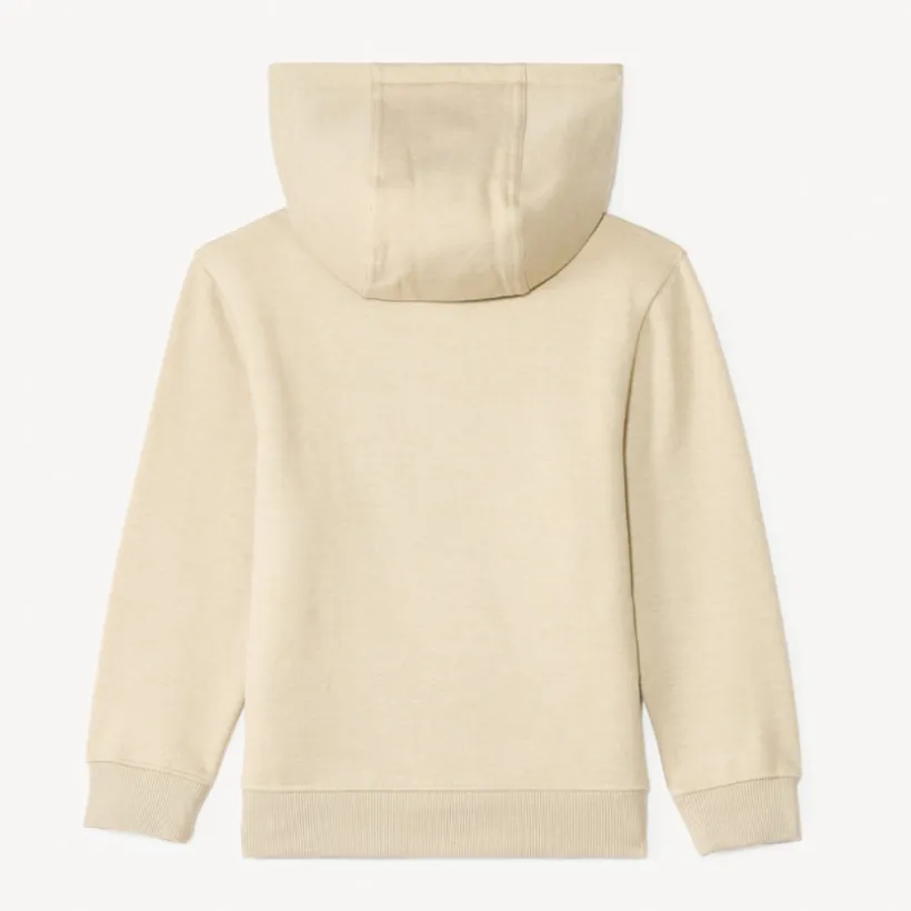 Fleece hoodie met rits jongens