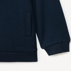 Fleece hoodie zonder print voor babyjongen