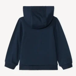 Fleece hoodie zonder print voor babyjongen