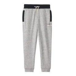 Fleecejoggingbroek met neps-effect jongens