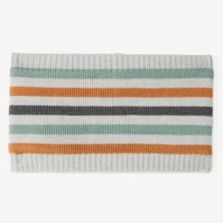 Fleece sjaal voor baby jongen met streepjes