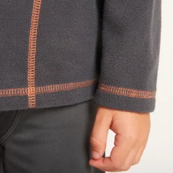 Fleece skid sweatshirt met rits jongens