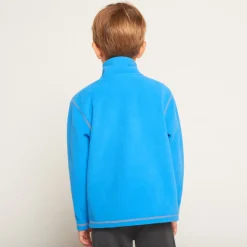 Fleece skid sweatshirt met rits jongens
