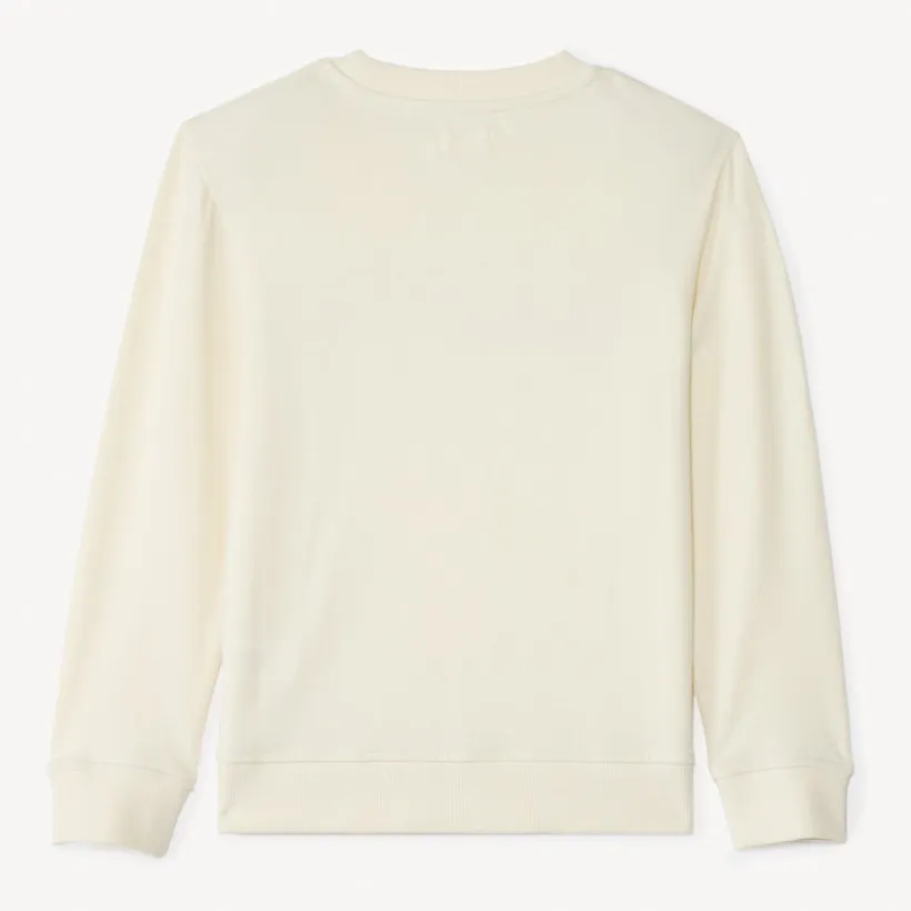 Fleece sweatshirt met print jongens