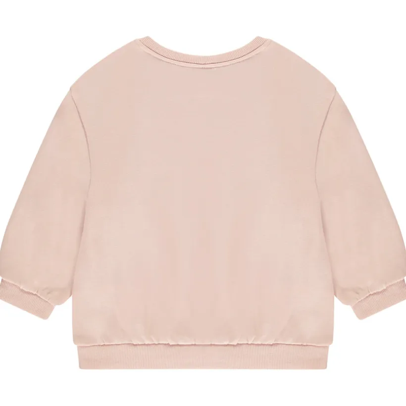 Fleece sweatshirt oversize meisjes