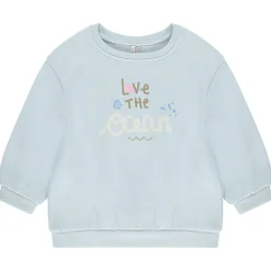 Fleece sweatshirt oversize meisjes