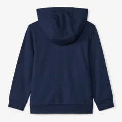 Fleecevest met kap voor jongens