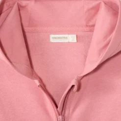 Fleece vest met vaste capuchon meisjes