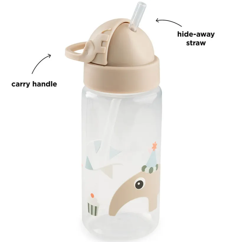 Fles met rietje Celebration Zand 350ML