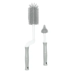 Flessenborstel Set Silicone Grijs