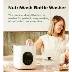 Flessenreiniger & Steriliseren NutriWash 4-in-1 Wit
