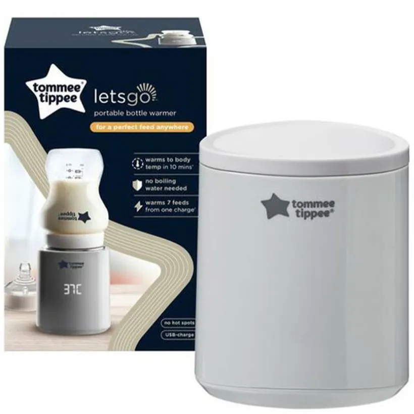 Flessenverwarmer electrisch oplaadbaar Nomade Let'sGo