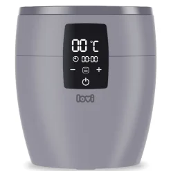 Flesverwarmer Lovi voor Mammafeel Grijs