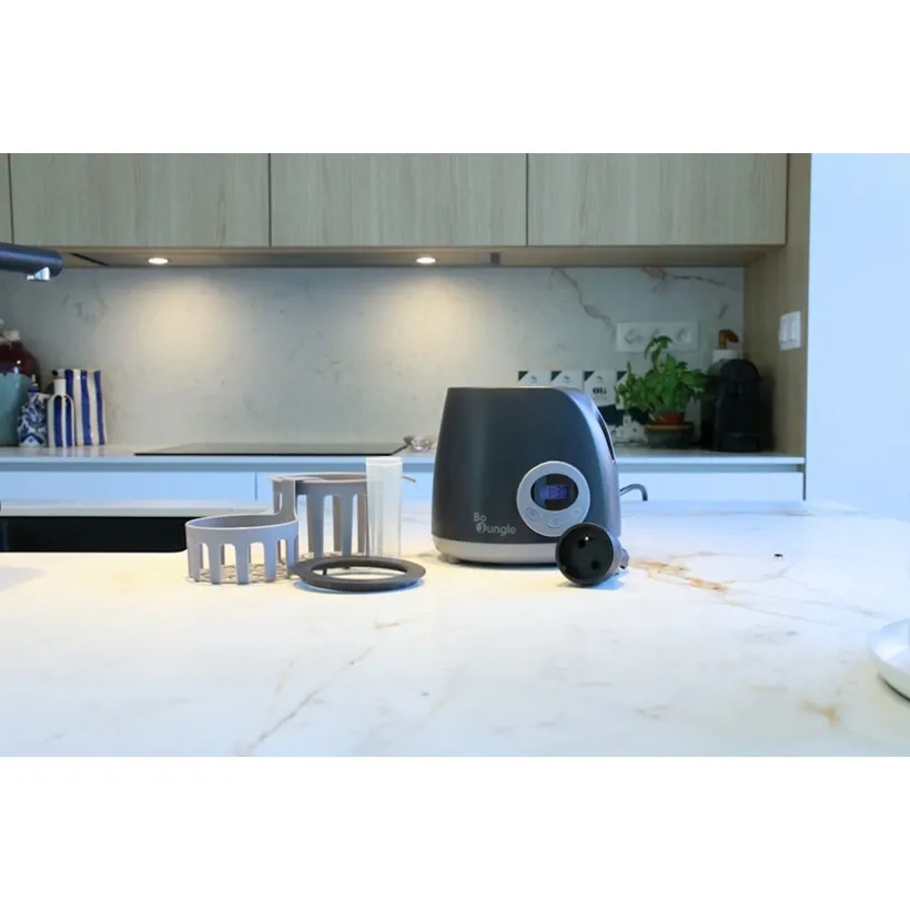 Flesverwarmer Superfast Digital Car & Home Grijs