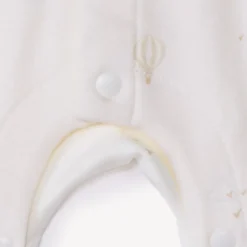 Fluweel combinatie met ballonmotief voor prematuur baby