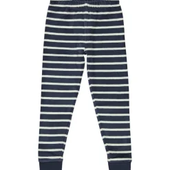 Fluweel pyjama 2-delig met kleurblok en gestreept voor jongen