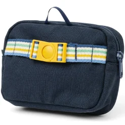 Fluwelen Tasje met Band Blauw Jules