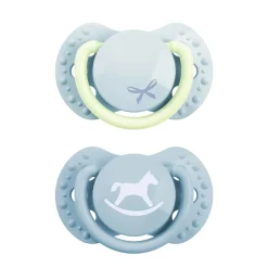 Fopspeen Dynamic Silicone Newborn Babyshower Blue