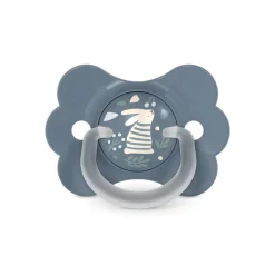 Fopspeen fysiologische siliconen SX PRO Wonderland Vlinder 6-18M versierd blauw