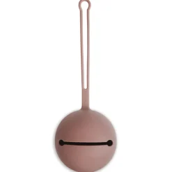 Fopspeenhouder in siliconen Cloudy Mauve