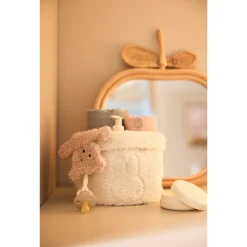 Fopspeenhouder Teddy Bear Wild Rose