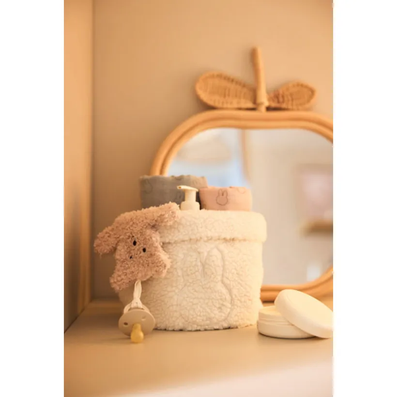 Fopspeenhouder Teddy Bear Wild Rose