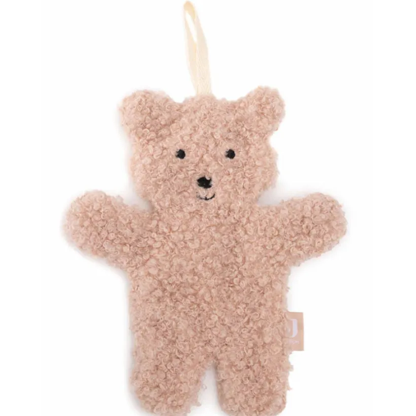Fopspeenhouder Teddy Bear Wild Rose