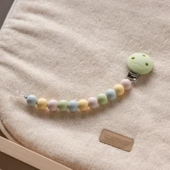 Fopspeenketting silicone Multicolors Groen