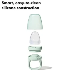 Fopspeen knabbelaar in silicone Opal