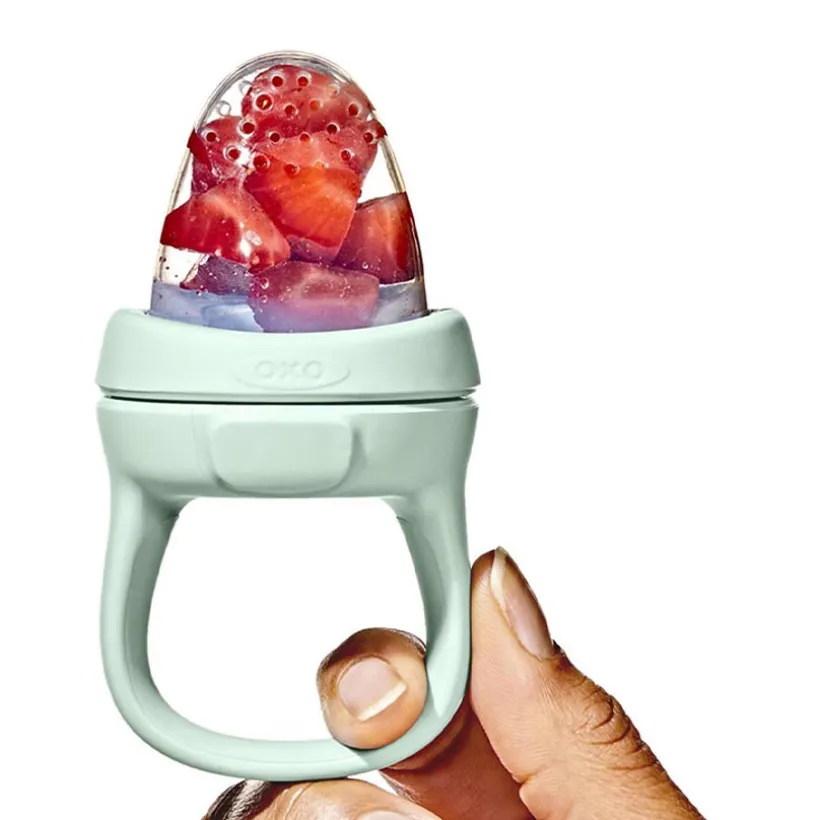 Fopspeen knabbelaar in silicone Opal