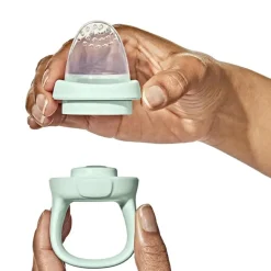 Fopspeen knabbelaar in silicone Opal