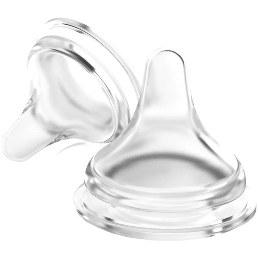 Fopspeen NaturalWave – 2 STKS – Langzame stroom XS