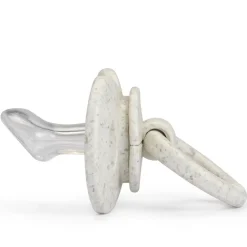 Fopspeen silicone Bamboe orthodontisch Vanilla White 0-6M