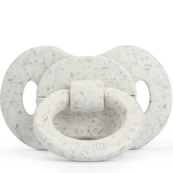 Fopspeen silicone Bamboe orthodontisch Vanilla White 0-6M