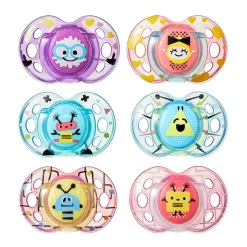 Fopspeen silicone Closer to Nature 6-18 m x2 - Fun