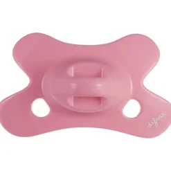 Fopspeen silicone natural 0-6m Rasperry
