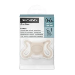 fopspeen Zero.Zero met speen symmetrisch in siliconen SX Pro 0-6M Light