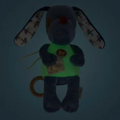 Fosforescerende muzikale knuffel Jules de Hond